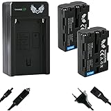 2X SK Akku Ersatz für Sony NP-FM500H | 1400mAh | NP-FM500   Ladegerät für Sony Alpha 57 65 77 99 A57 A58 A65 A68 A77 A99 II DSLR A580 A700 A850 A900